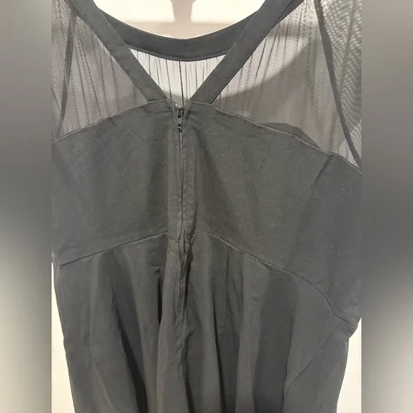 TORRID BLACK MESH DETAIL DRESS - Picture 9 of 9